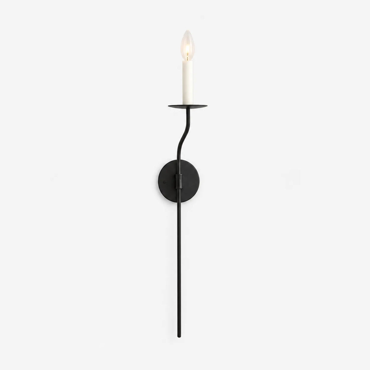 Branchur - Væglampe Med To Svungne Arme Sort 4.5 x 28.7 cm Nuvenci.dk