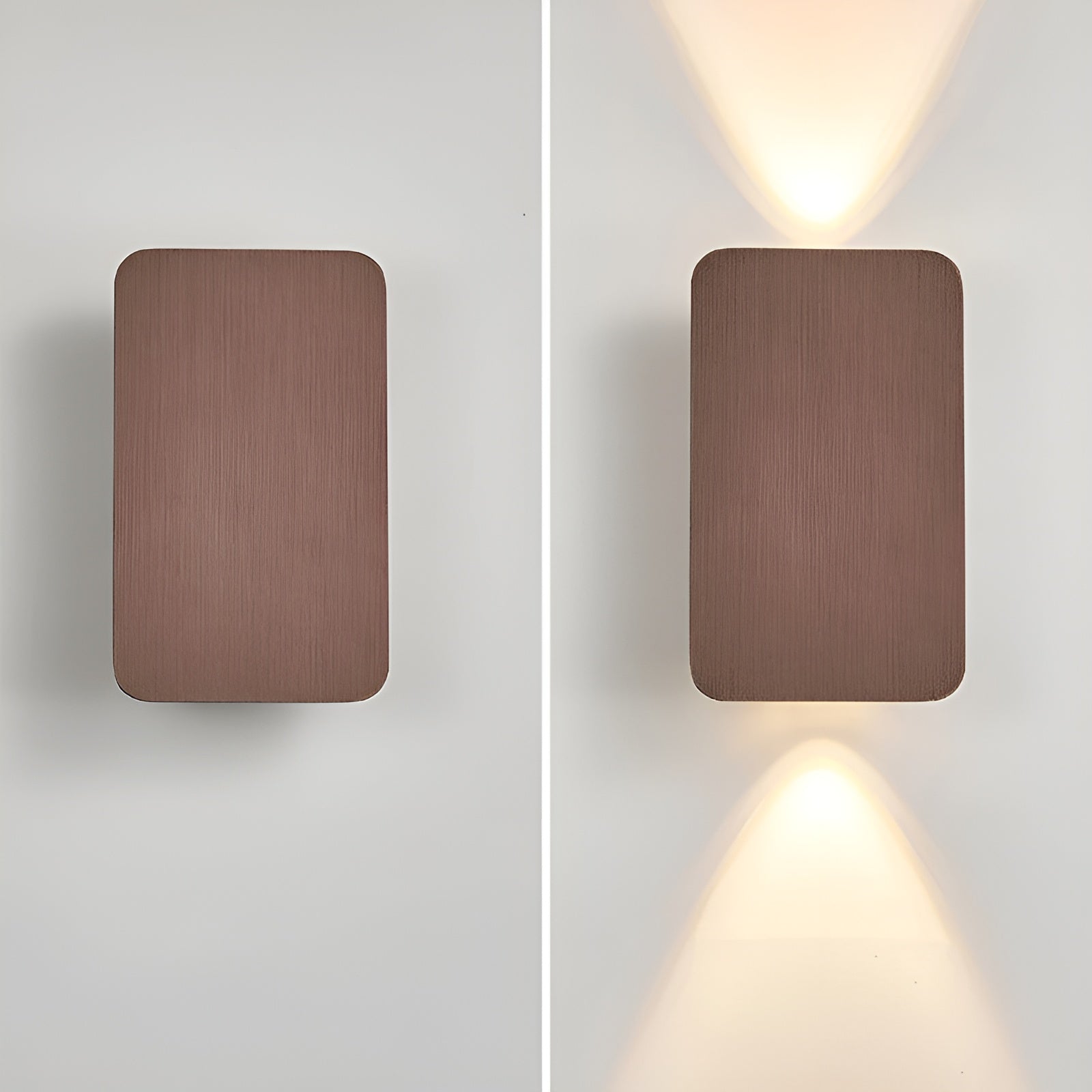 BrightBox | Elegant LED-væglampe med dobbel oplysning og stilrent design