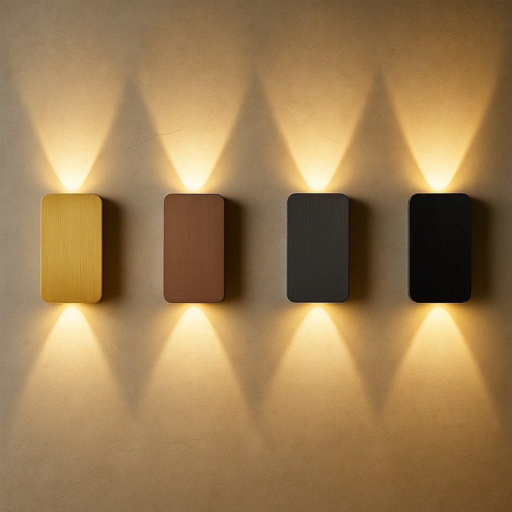 BrightBox | Elegant LED-væglampe med dobbel oplysning og stilrent design