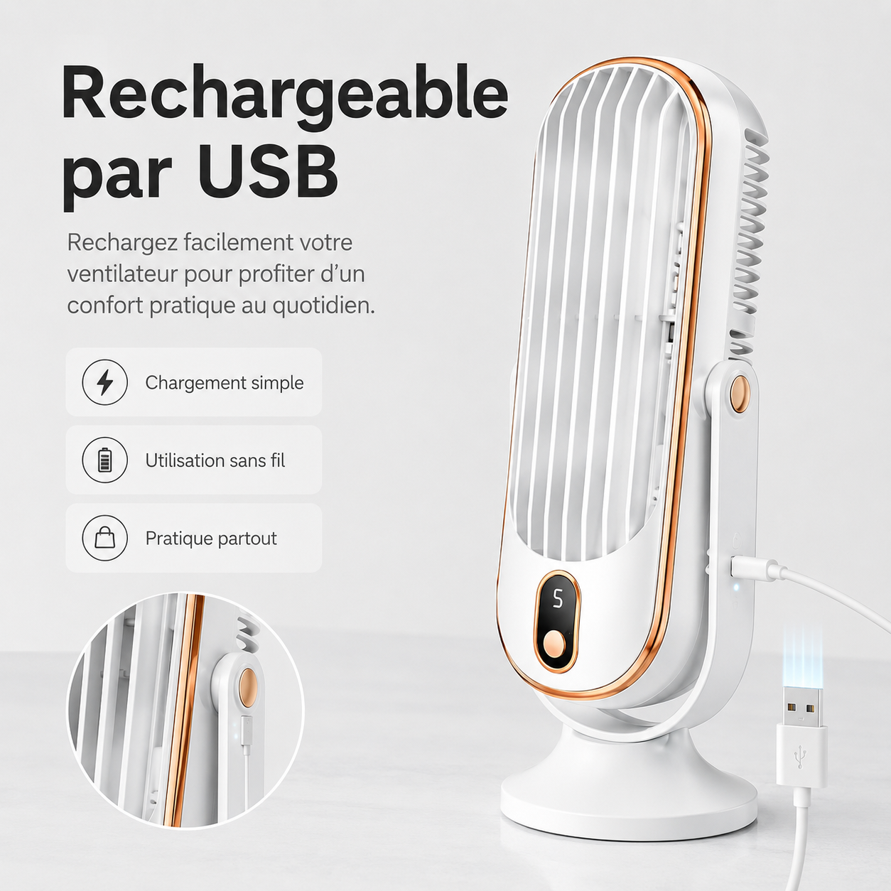 Brizora - Kompakt Tårnventilator Nuvenci.dk