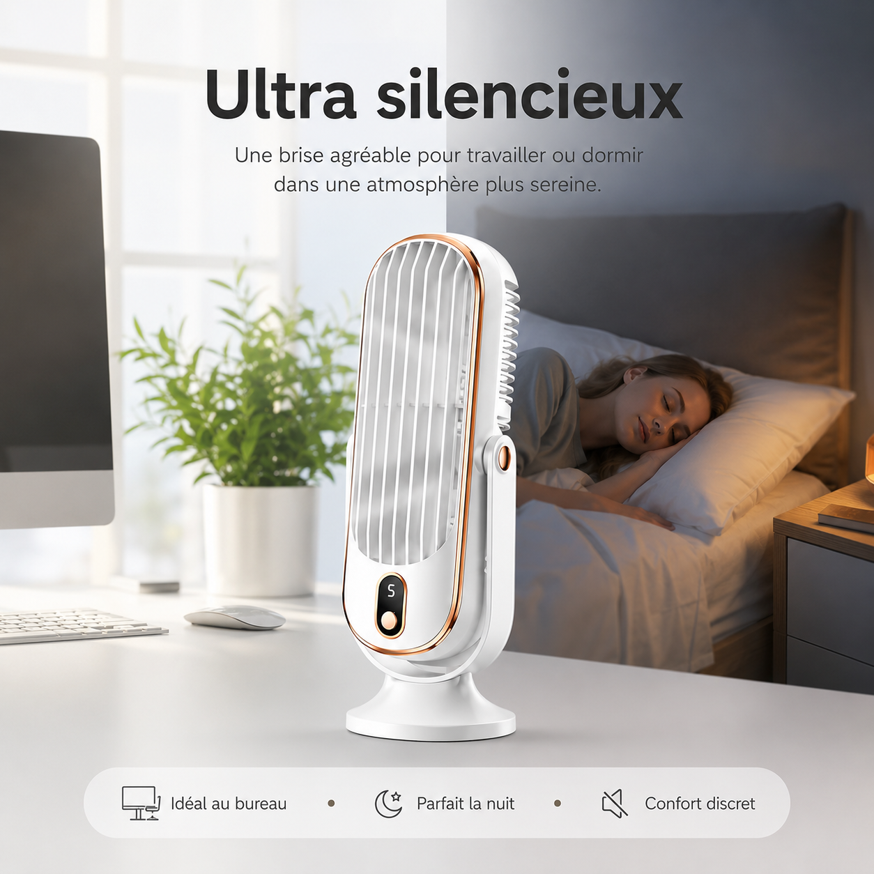 Brizora - Kompakt Tårnventilator Nuvenci.dk
