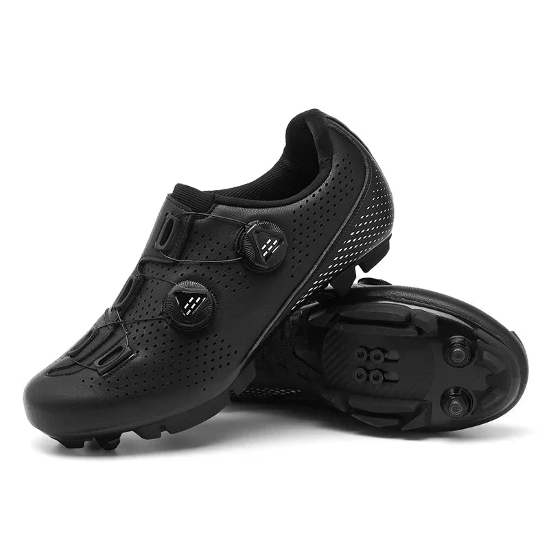 Cadenzia - Aerodynamiske Racer Cykelsko Sort MTB Nuvenci.dk
