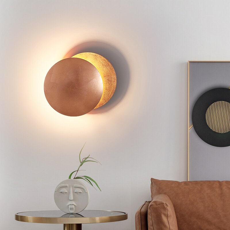 CelestialAura | Eksklusiv LED-Væglampe til Stilfulde Accenter2