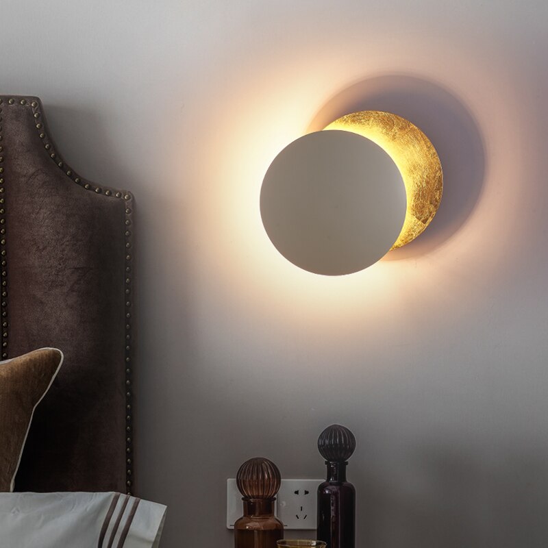 CelestialAura | Eksklusiv LED-Væglampe til Stilfulde Accenter3