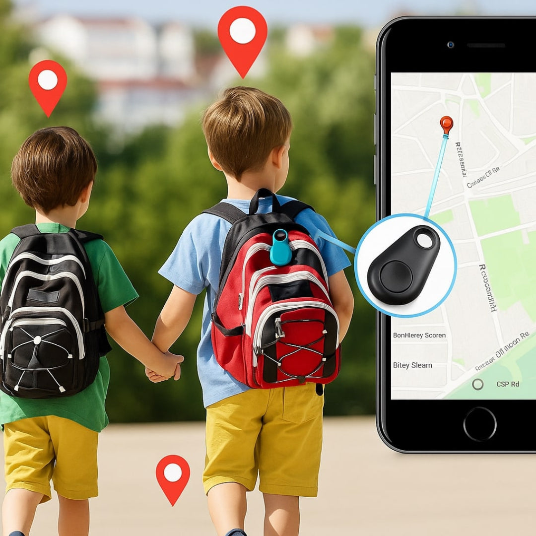 SafeTrack | Traceur GPS avec suivi en direct pour enfants, animaux de compagnie et objets de valeur