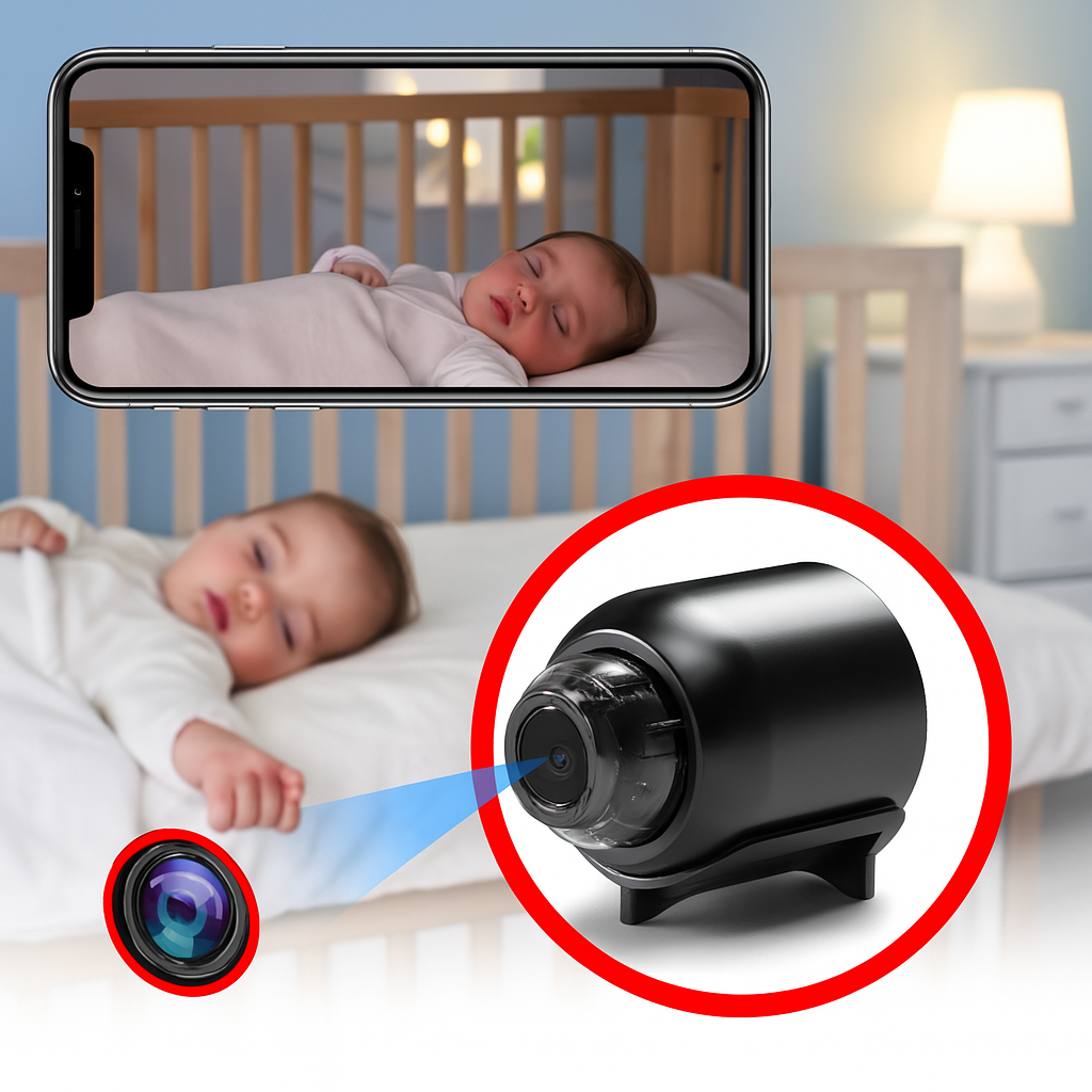 SafeNest | Overvågningskamera – Tryg Hjemmesikkerhed