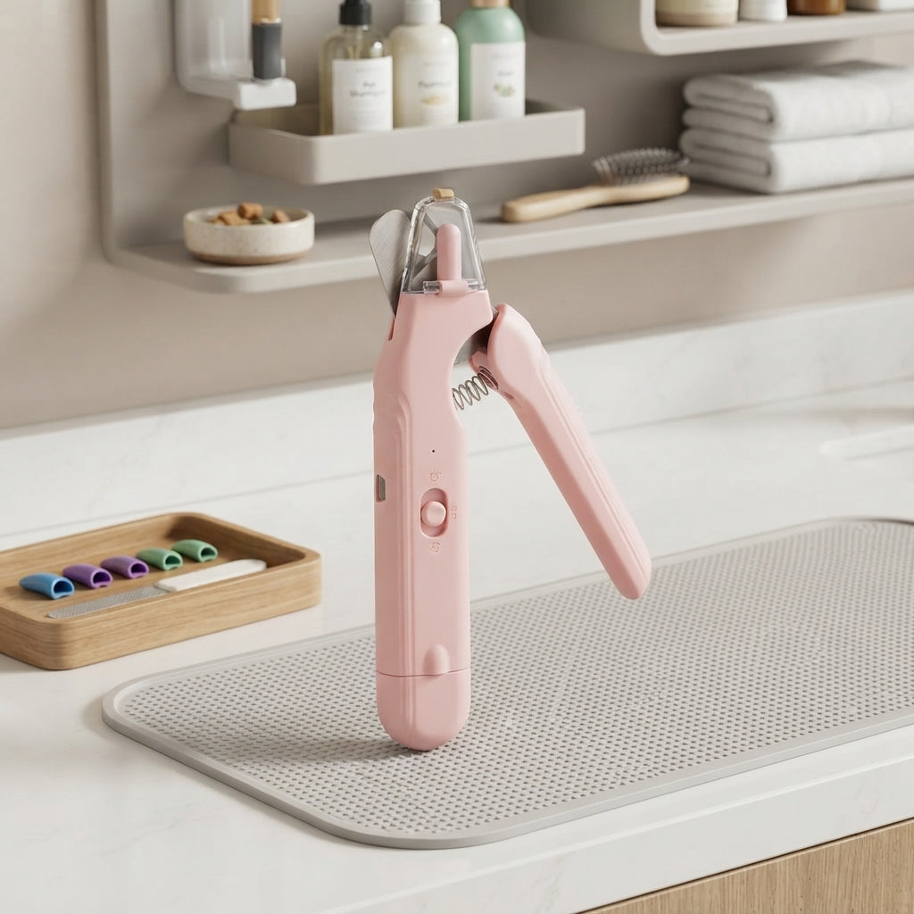 ClipLite - Ergonomisk Negleklipper Med Lys