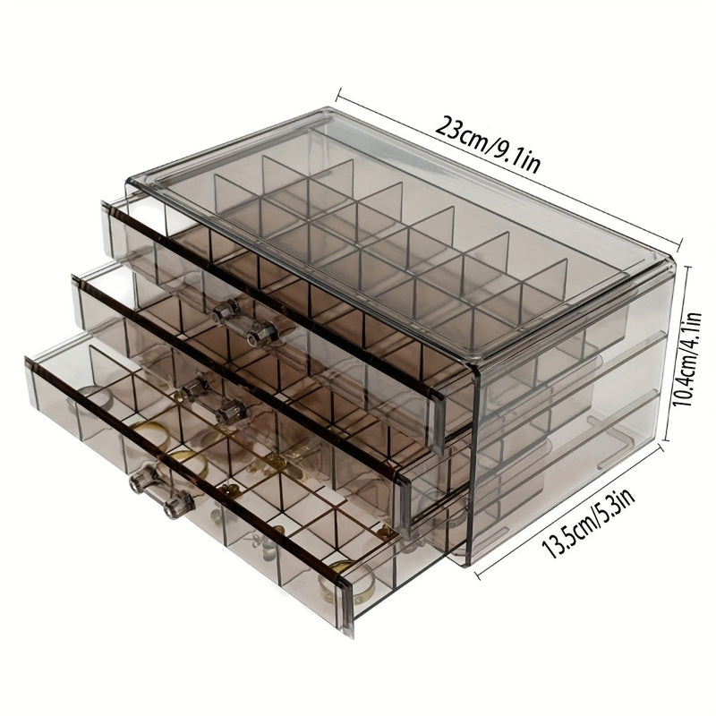 JewelEase | Transparent Smykkeboks for Nem Adgang