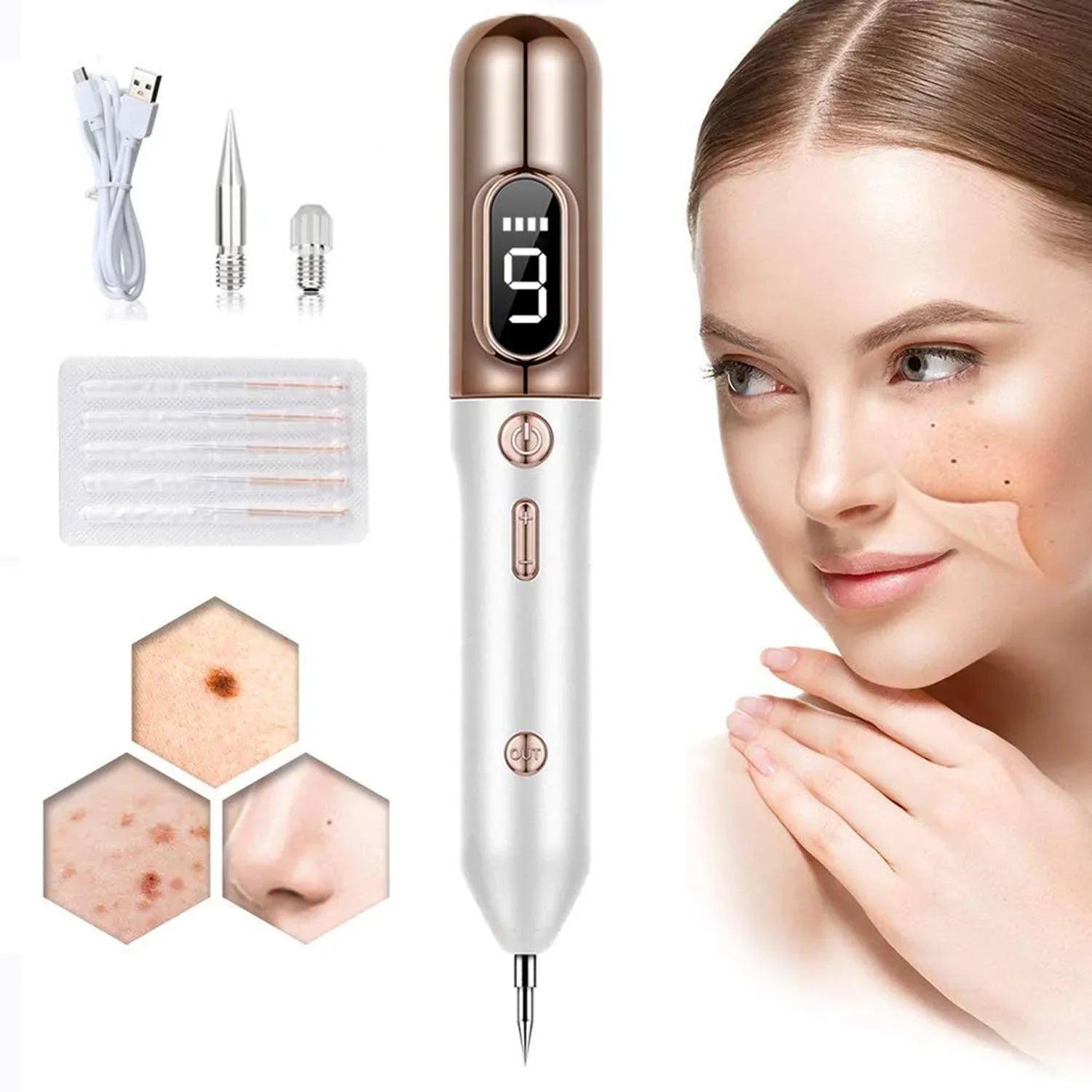 DermaClear | Präziser Plasma-Stift zur Entfernung von Hautmakeln1