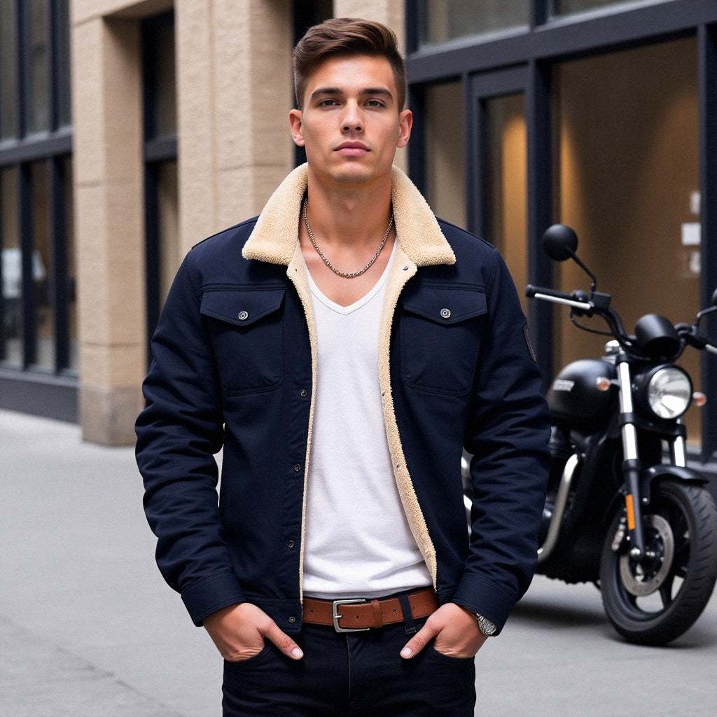 Noah | Moderne Bomberjakke med Tidløst Design | Herre