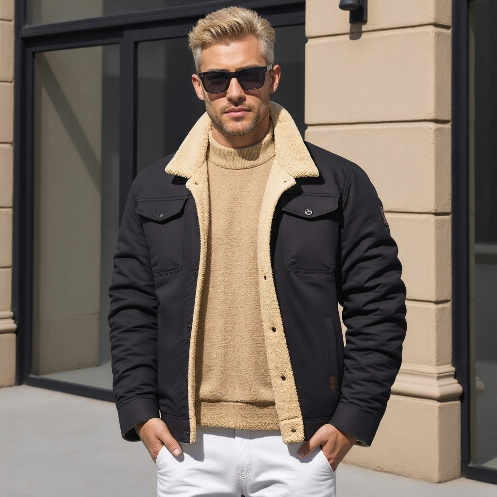 Noah | Moderne Bomberjakke med Tidløst Design | Herre