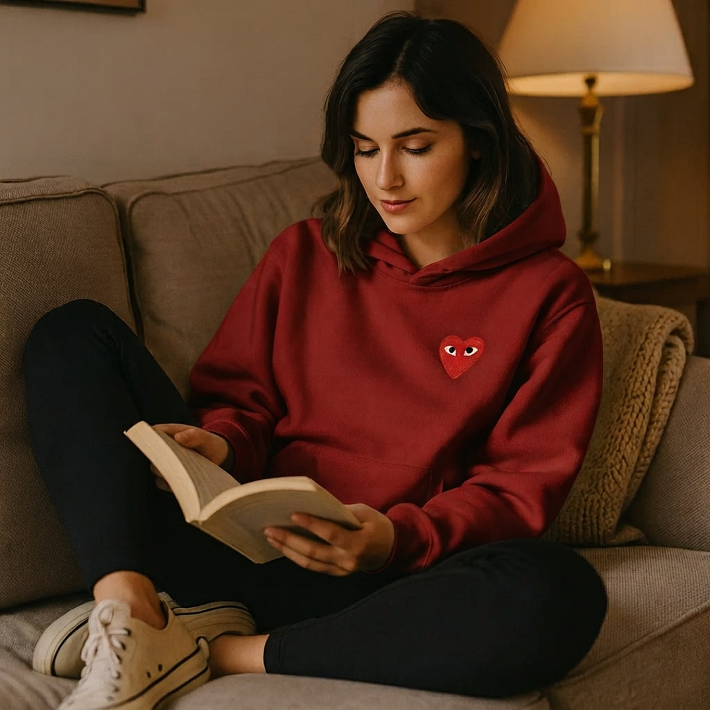 Elfa | Elegant Hjerte Sweater – Chic, Komfortabel & Stilfuld Nuvenci.dk