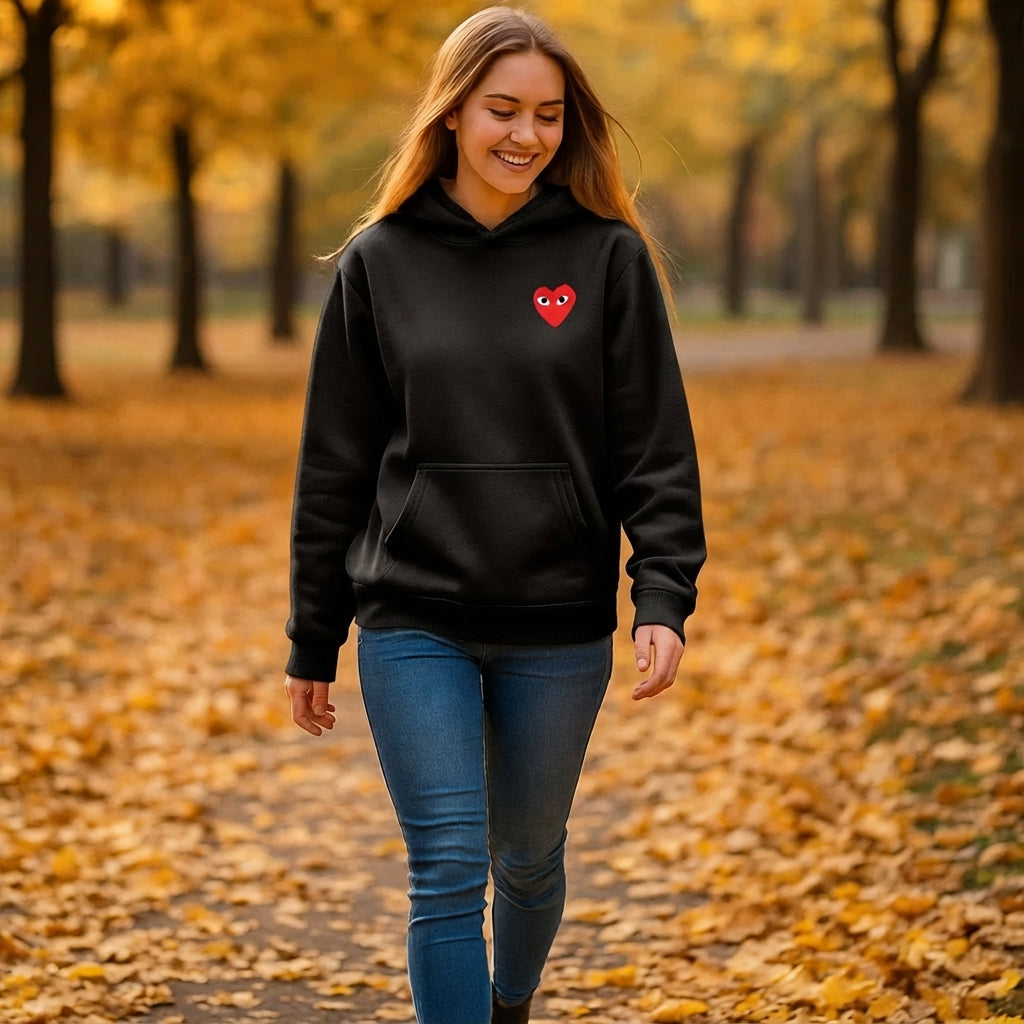 Elfa | Elegant Hjerte Sweater – Chic, Komfortabel & Stilfuld Nuvenci.dk