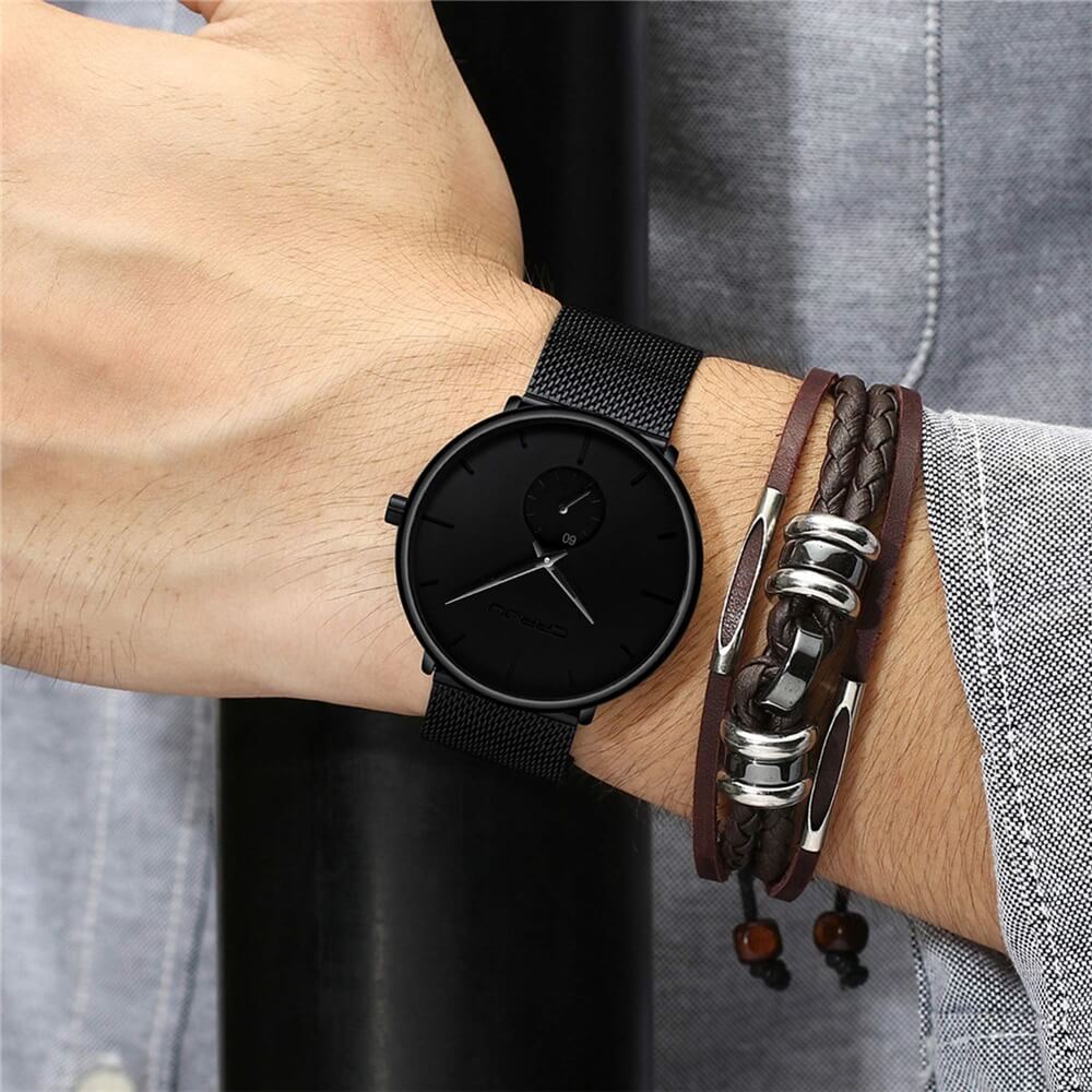 EliteTime | Luxuriöse Quarzarmbanduhr für Stil & Präzision4