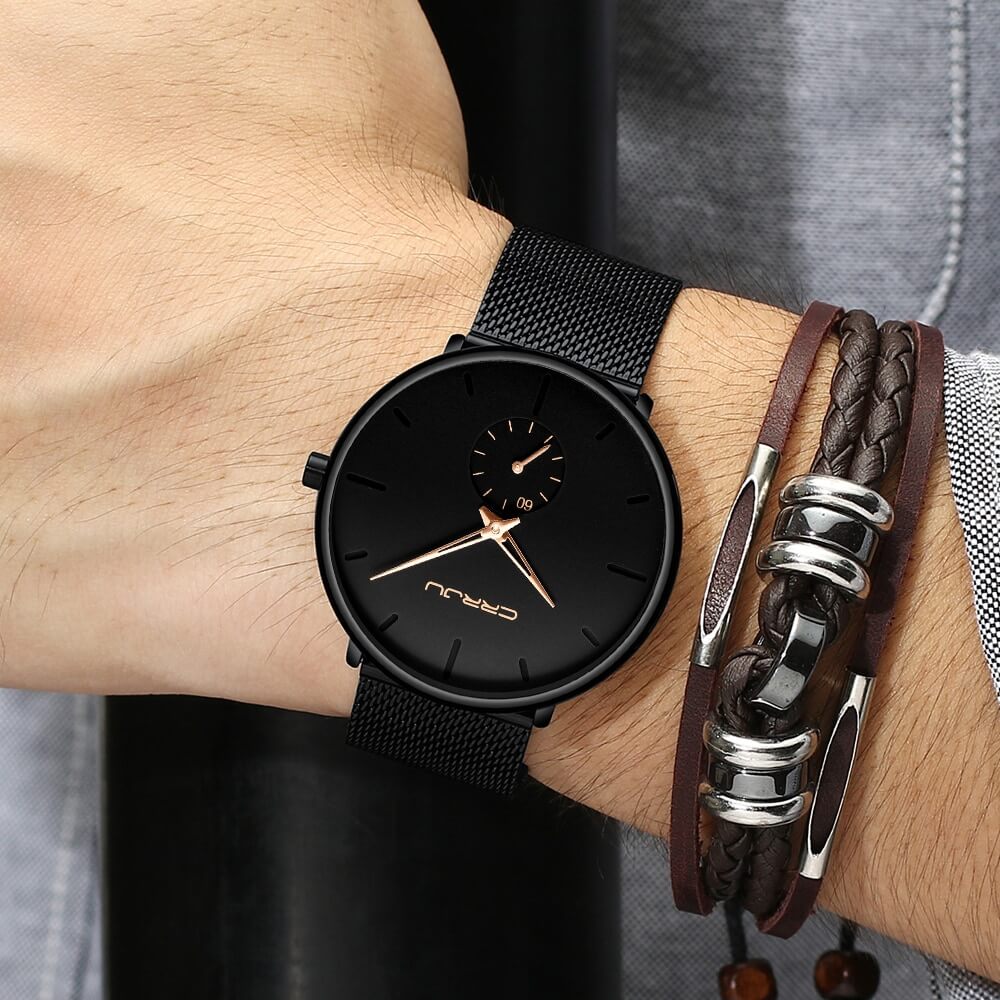 EliteTime | Luxuriöse Quarzarmbanduhr für Stil & Präzision6