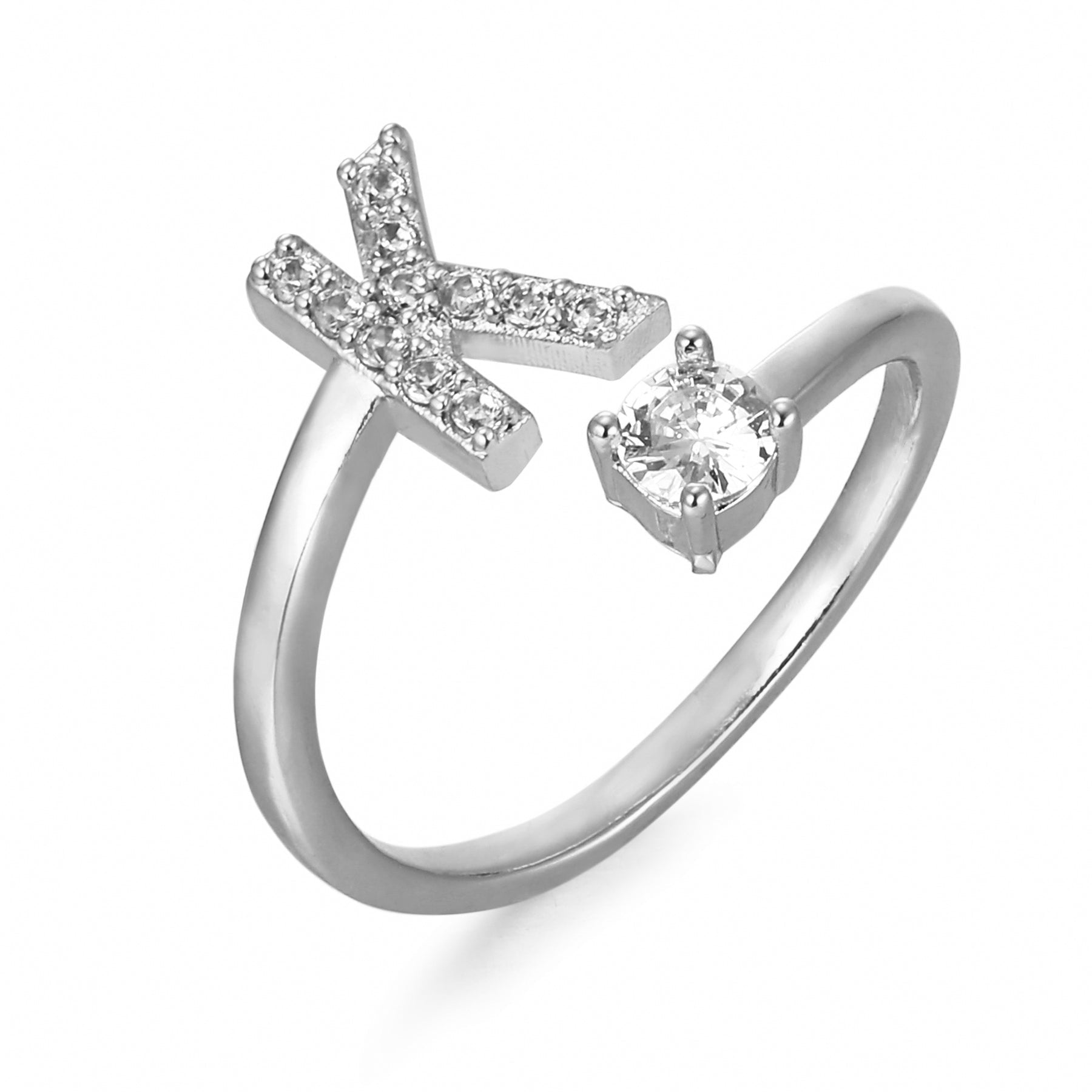 Étoile | Personlig Bogstav Ring – Elegant Design Med Unikt Præg 14
