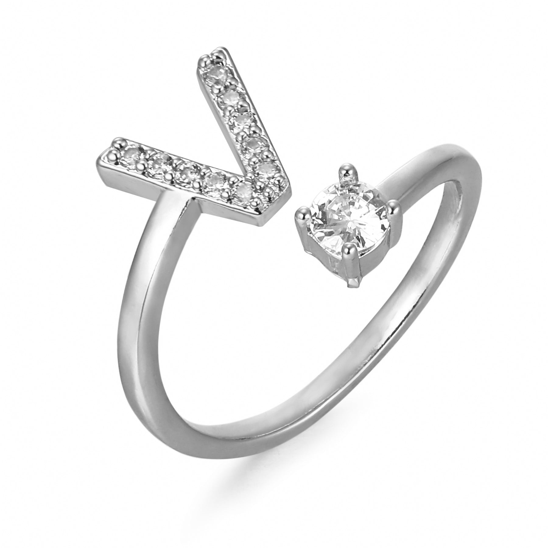 Étoile | Personlig Bogstav Ring – Elegant Design Med Unikt Præg 20