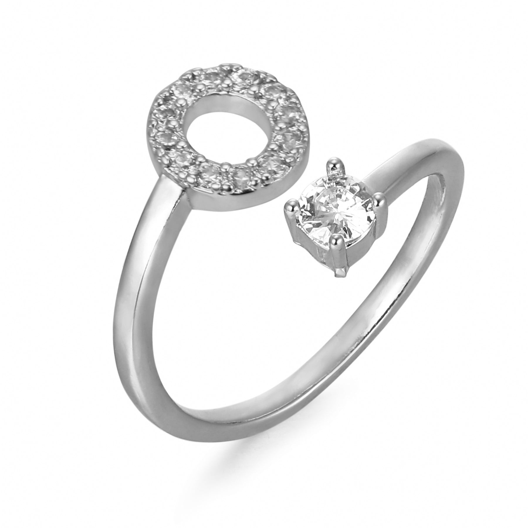Étoile | Personlig Bogstav Ring – Elegant Design Med Unikt Præg 32
