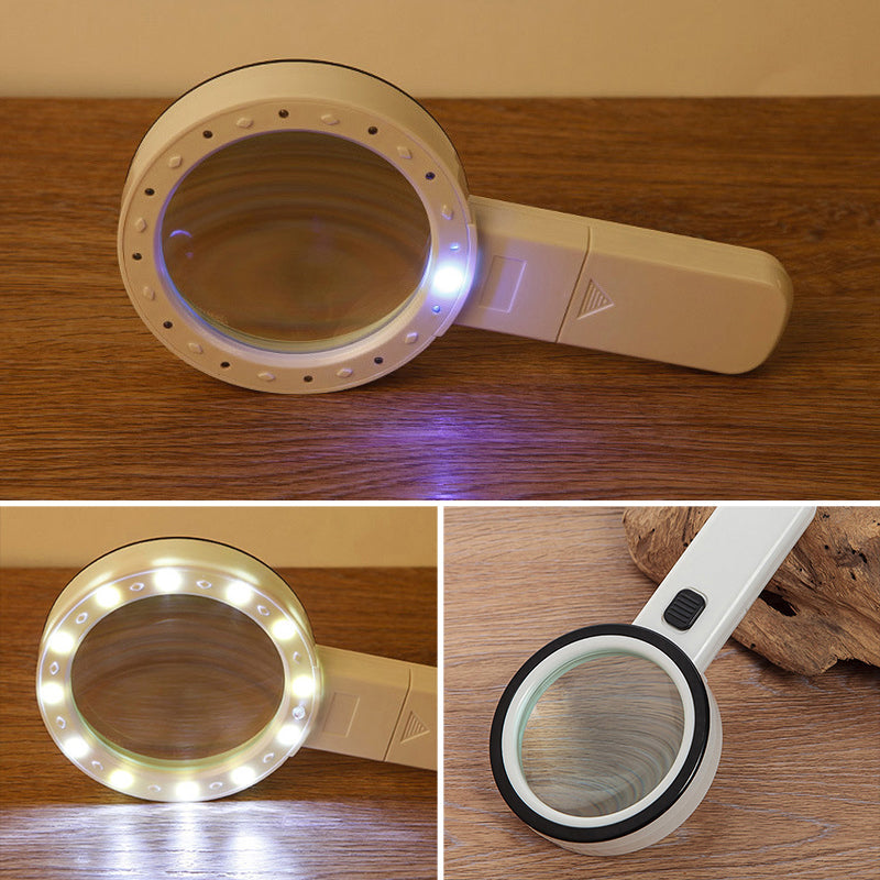 FocusLite | Højtydende forstørrelsesglas med 5-tommer glaslinse