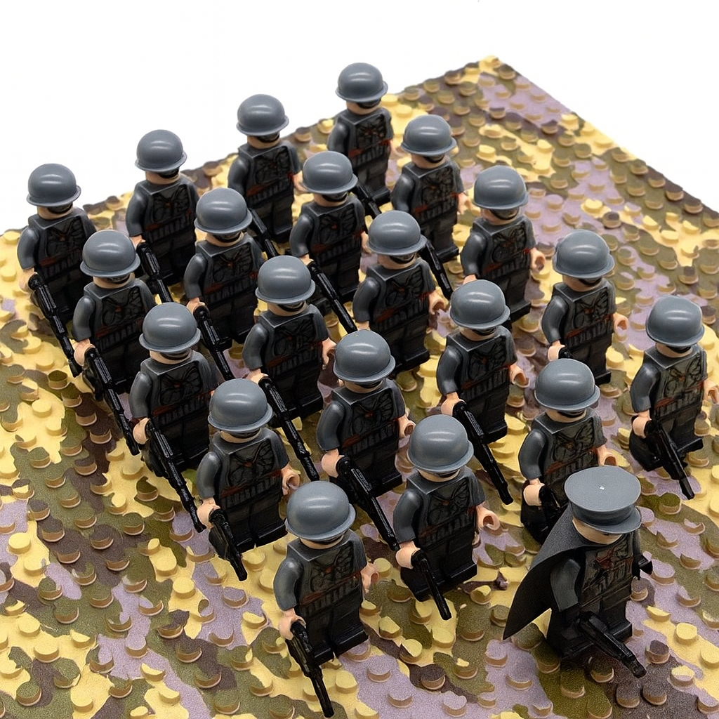 BlockTactics | Soldat Klodsesæt – Historisk Krigsleg