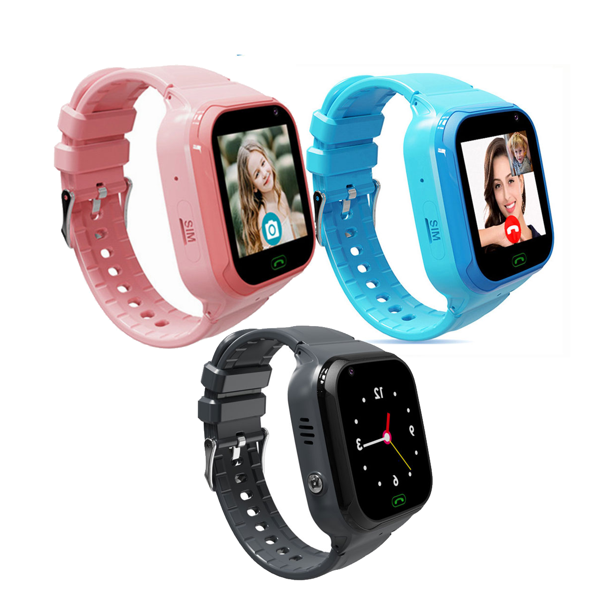 CareWatch | GPS Smartwatch – Realtidslokation & SOS Alarmer