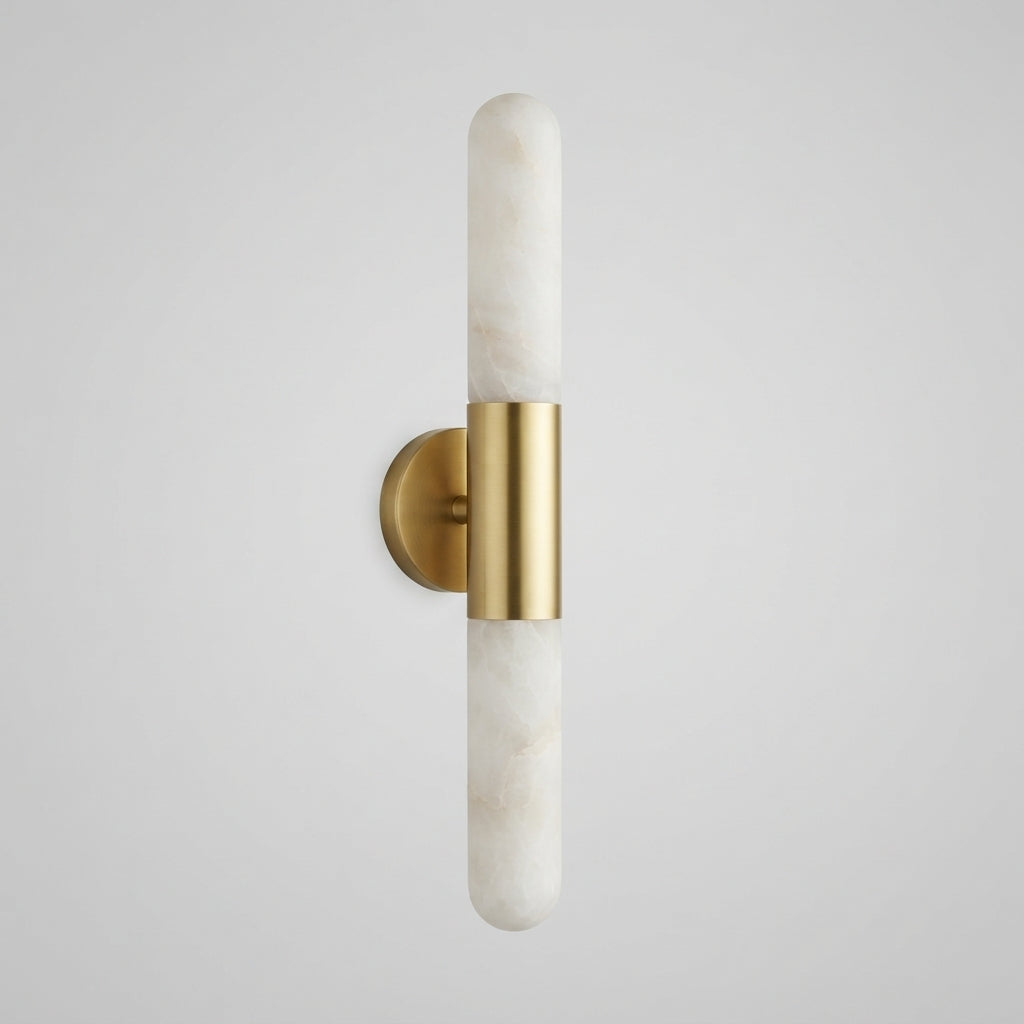 AuraLyte - Skulpturel Væglampe Guld Nuvenci.dk