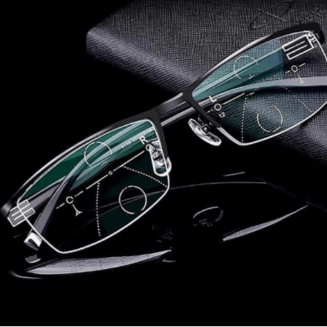 Tyske Intelligente Progressive Briller - Klar Vision, Komfortabelt Design-3