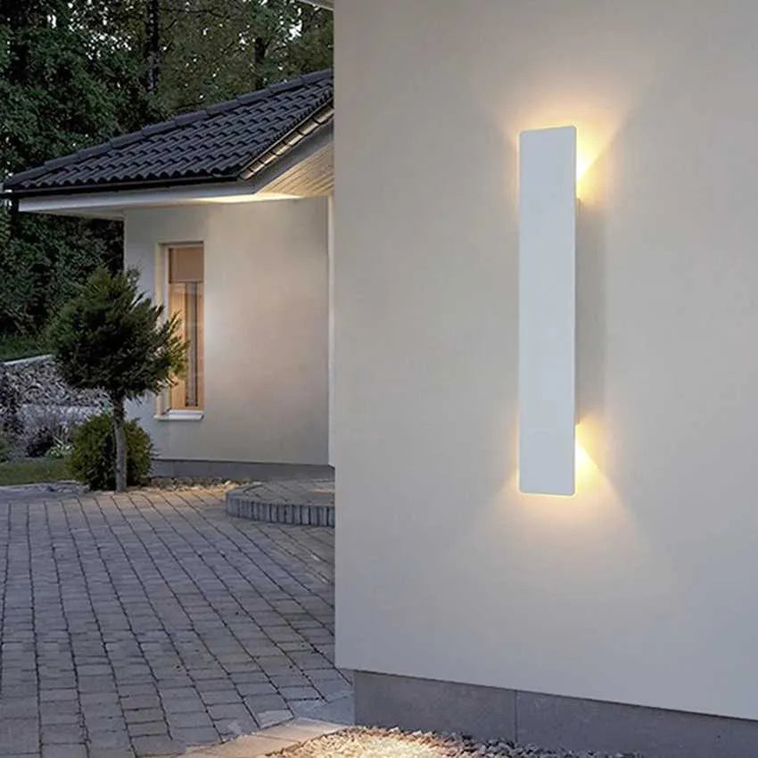 NightGlow | Udendørs Væglampe – Kraftig og Vejrbestandig