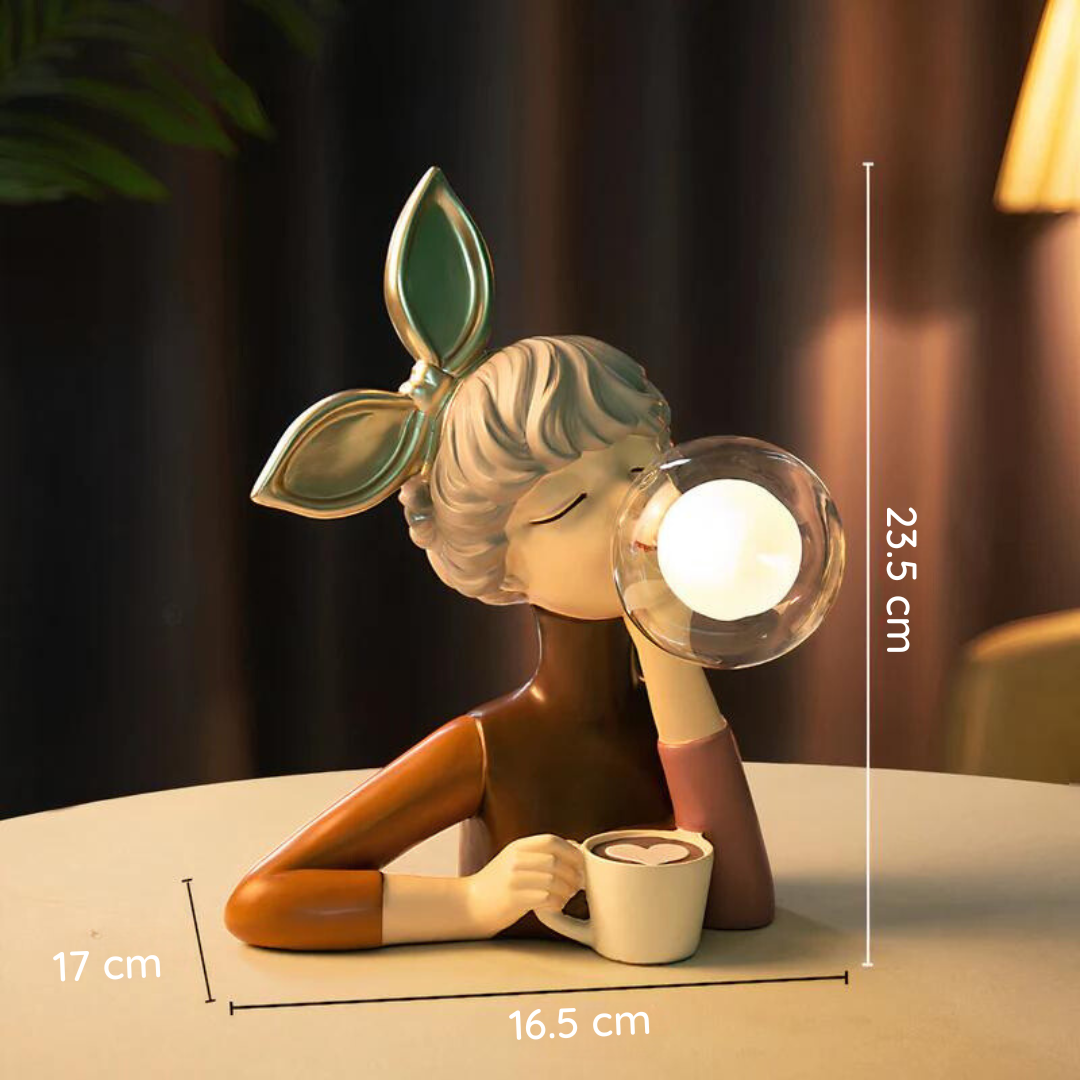 GleamGlow | Bordlampe – Perfekt til Stue og Soveværelse