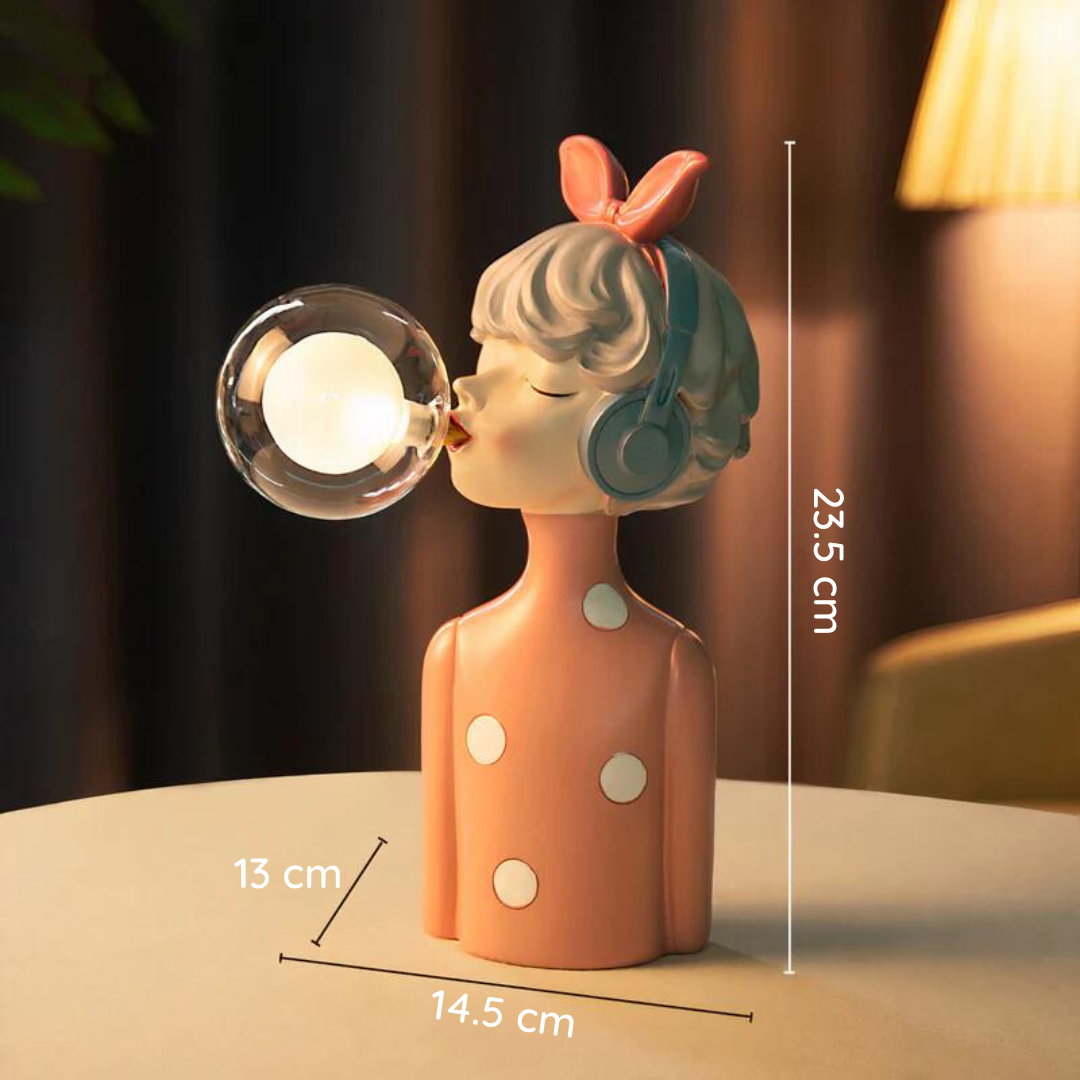 GleamGlow | Bordlampe – Perfekt til Stue og Soveværelse