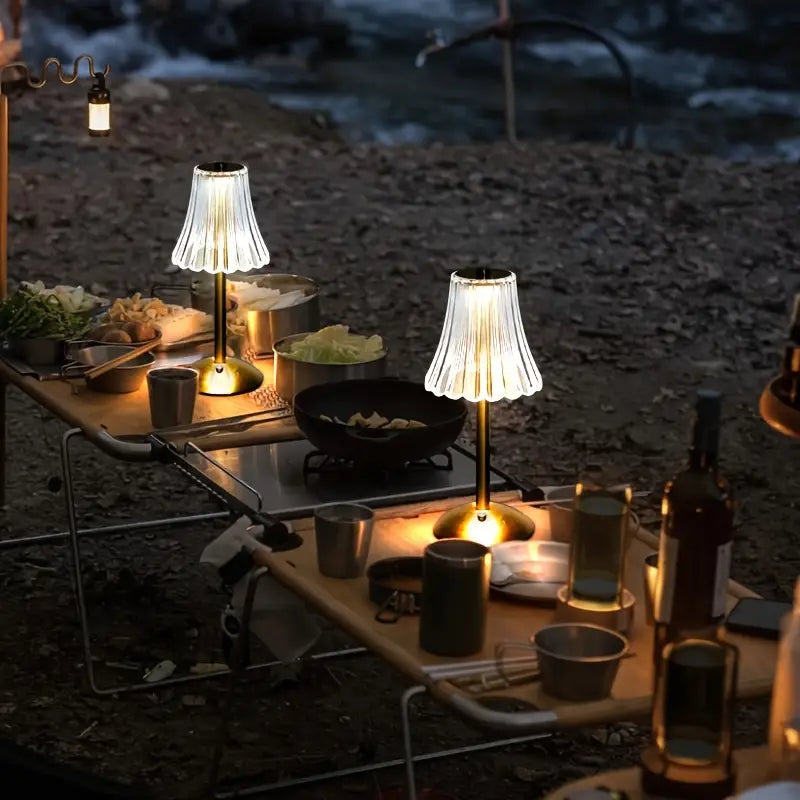 GleamStone | Bordlampe – Raffineret Udtryk og Fleksibel Lysstyrke