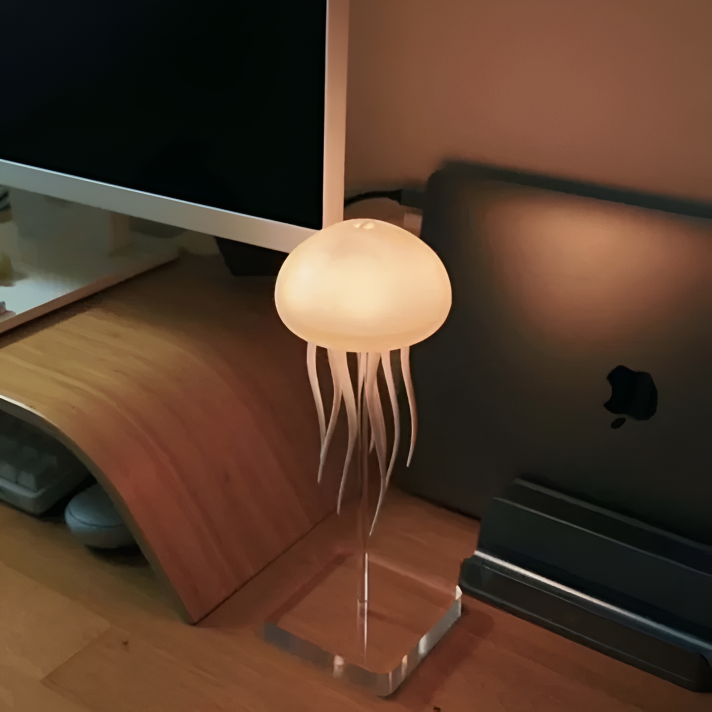 Glowvalle - Farveændrende LED-Bordlampe Med Bevægelse Nuvenci.dk