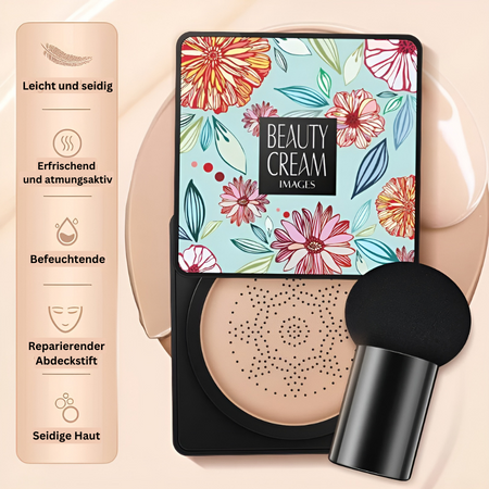Glowveil - CC-Creme Med Svampepenselsæt Nuvenci.dk