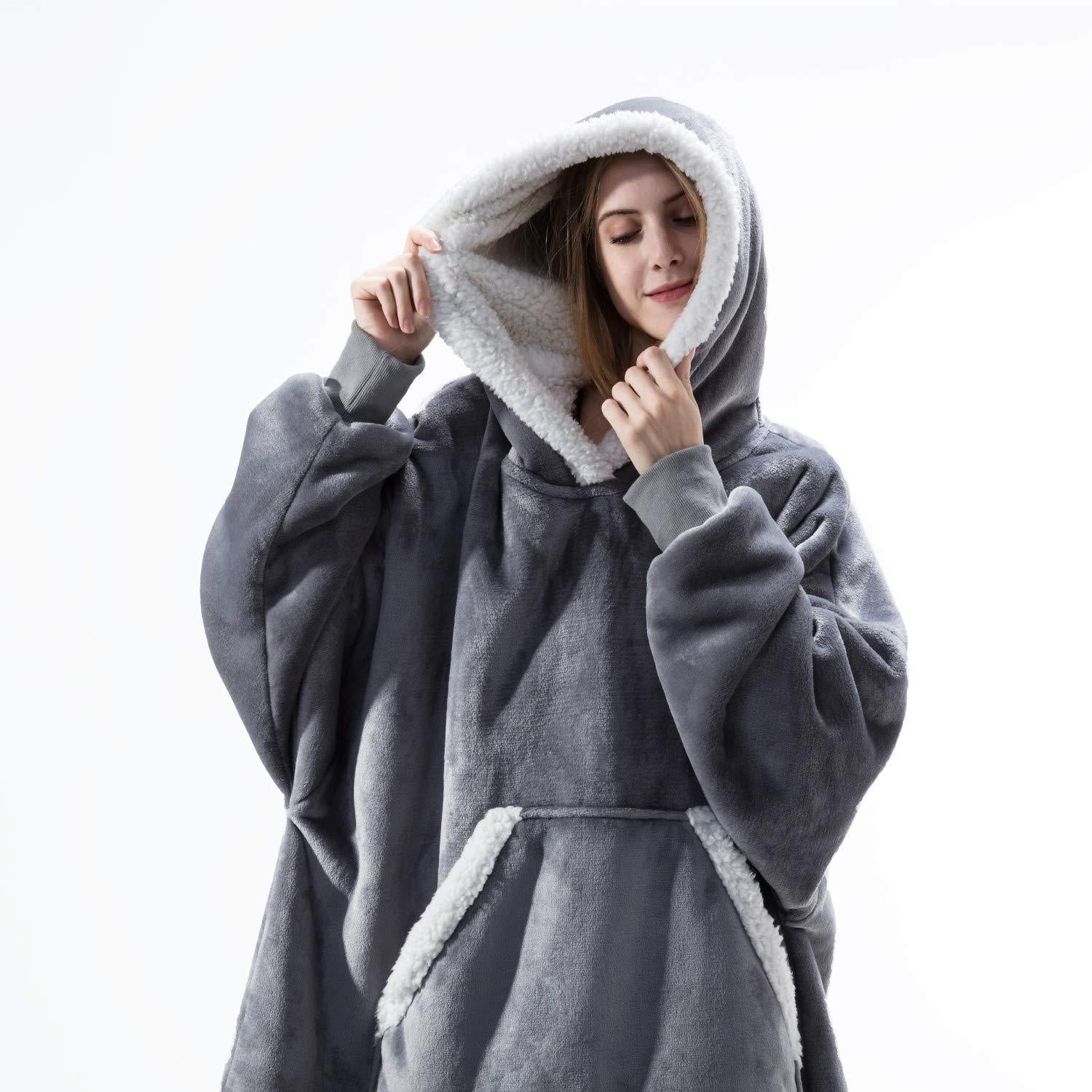 Courtney | Oversize Hoodie Tæppe for Ultimativ Komfort