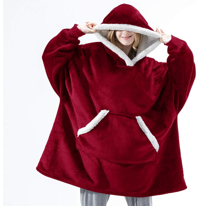 Courtney | Oversize Hoodie Tæppe for Ultimativ Komfort