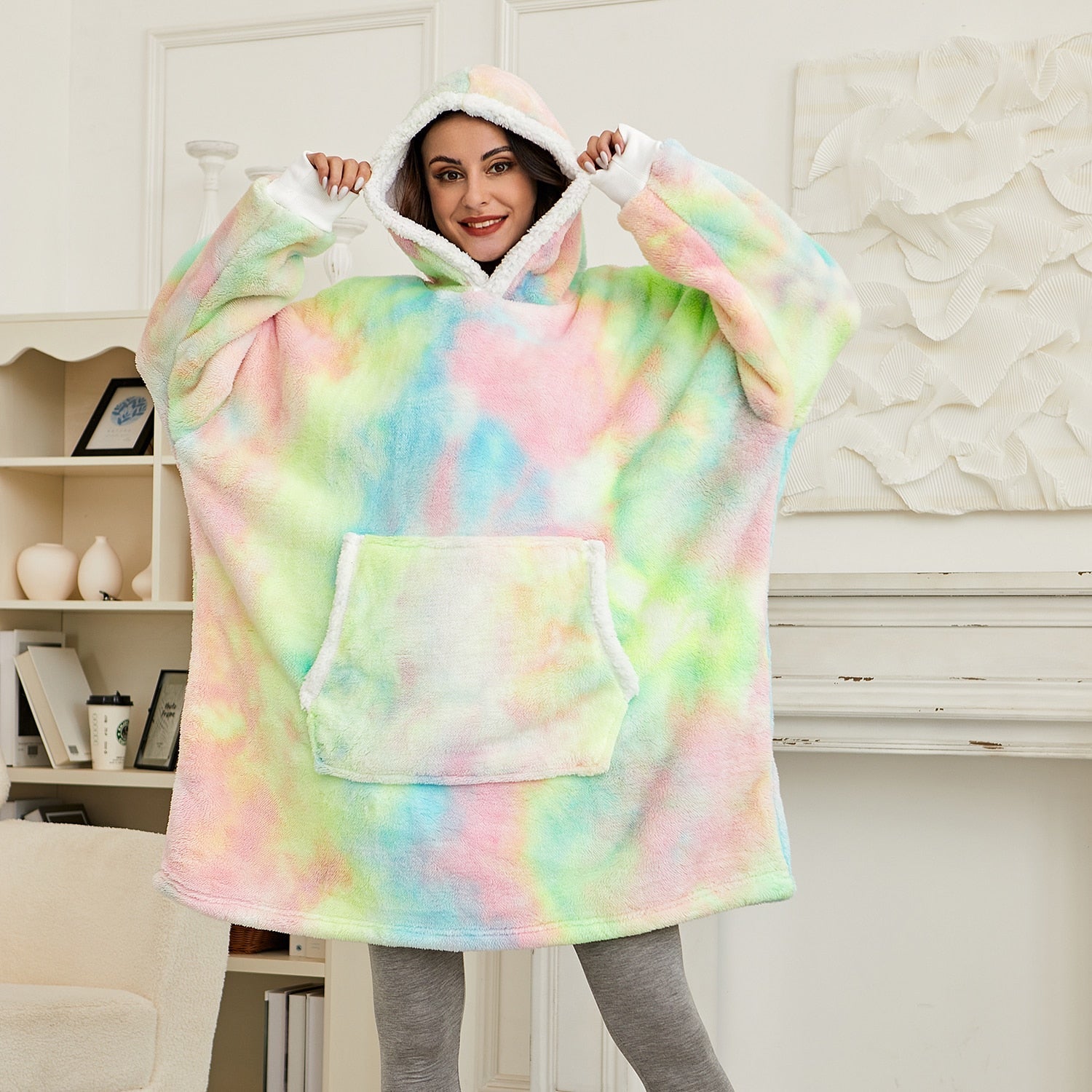 Courtney | Oversize Hoodie Tæppe for Ultimativ Komfort