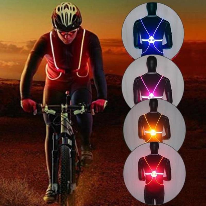 BrightPath | Refleksvest – 360° LED Lys & Tryg Aftentræning