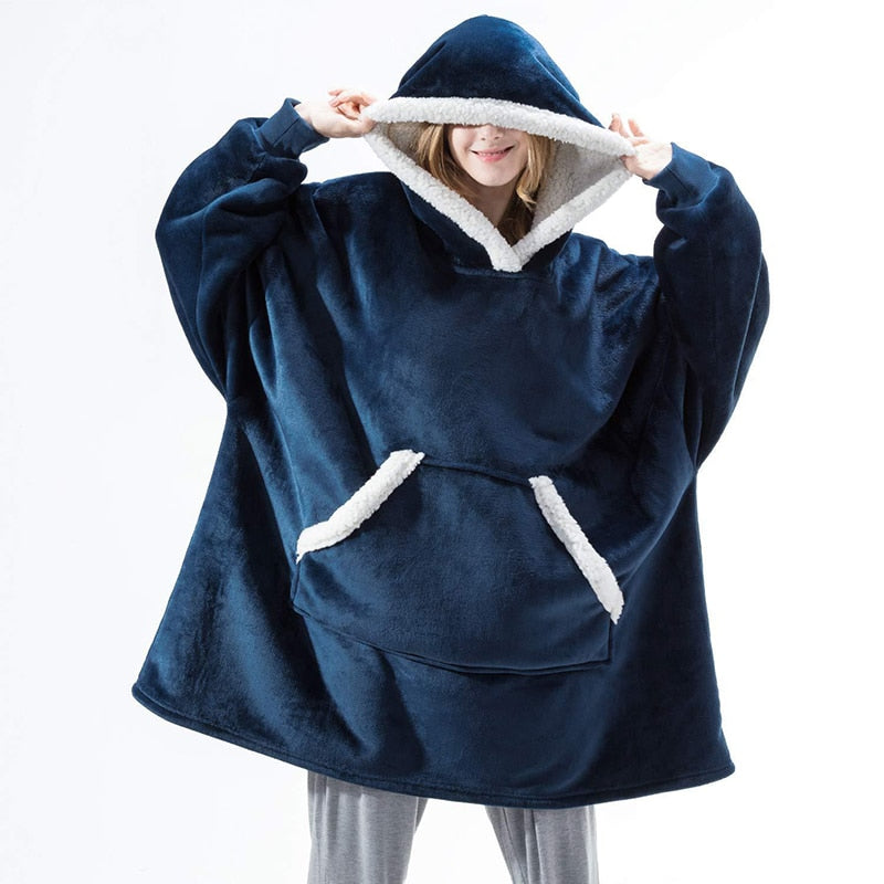 Courtney | Oversize Hoodie Tæppe for Ultimativ Komfort