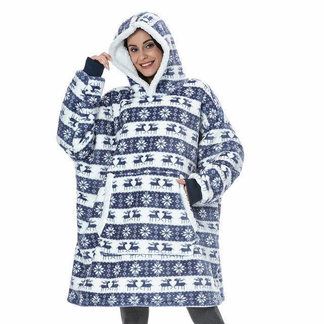 Courtney | Oversize Hoodie Tæppe for Ultimativ Komfort