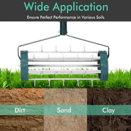LawnSpike | Robust manuel græs-spike jordluftningsværktøj