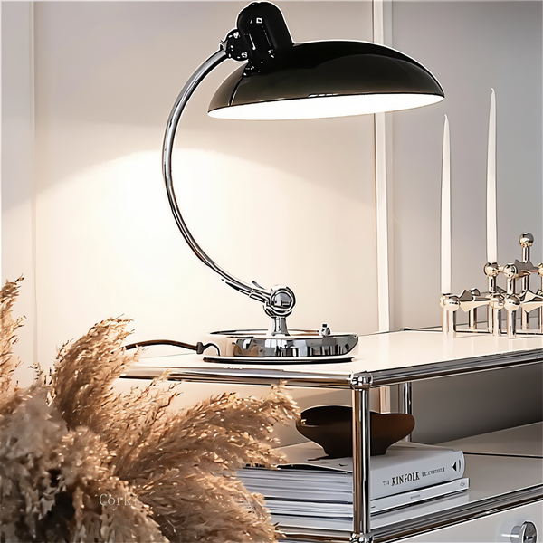GlowVirella | Justerbar Vintage Skrivebordslampe i Jern