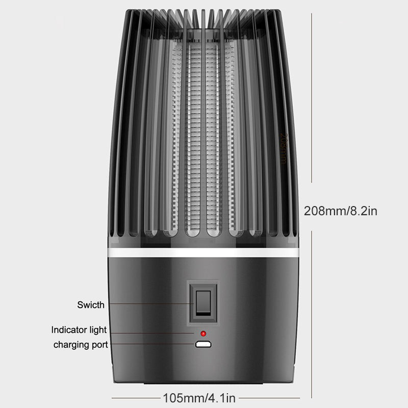 VortexTrap | 2-i-1 genopladelig myggefanger