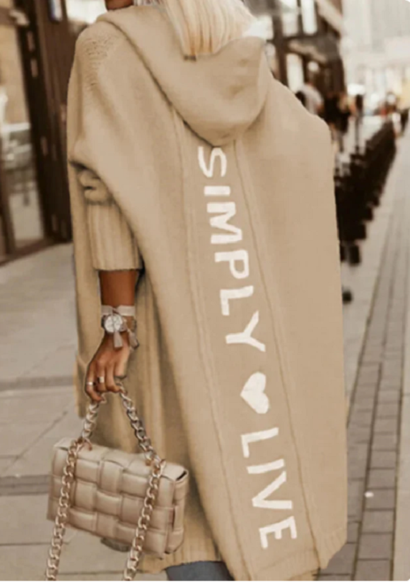 LuxCardi | Elegant "Love Life"- Cardigan