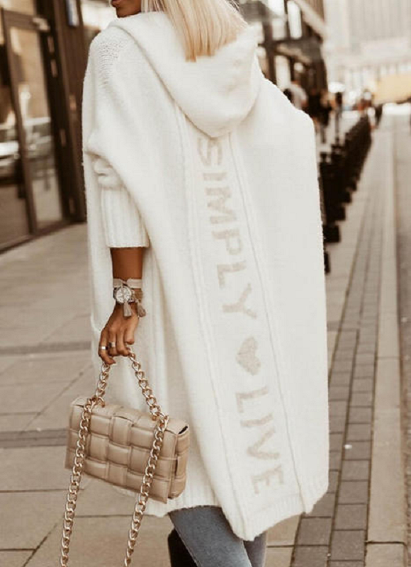 LuxCardi | Elegant "Love Life"- Cardigan