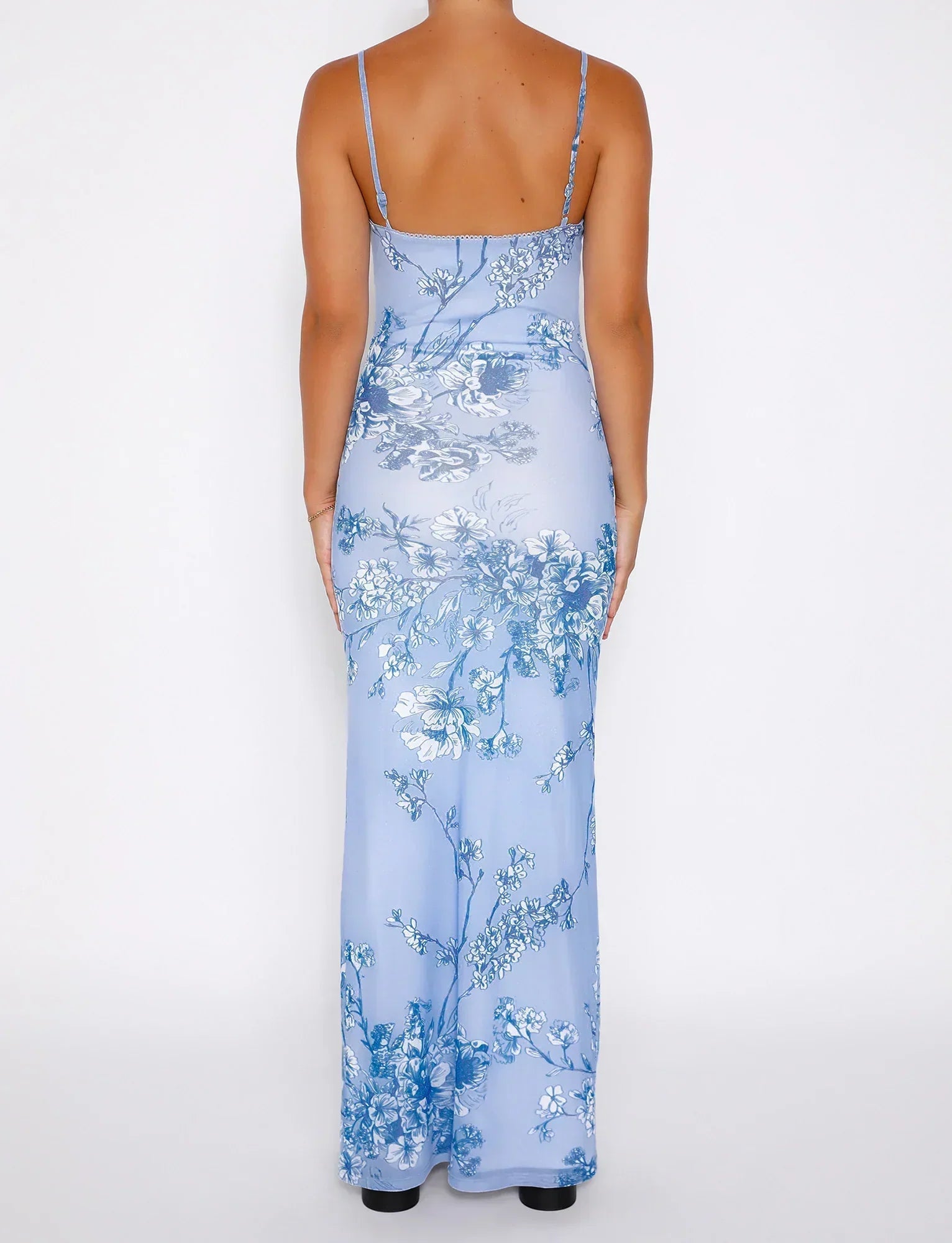 Étoile | Women's Dress – Elegant Floral Design 2