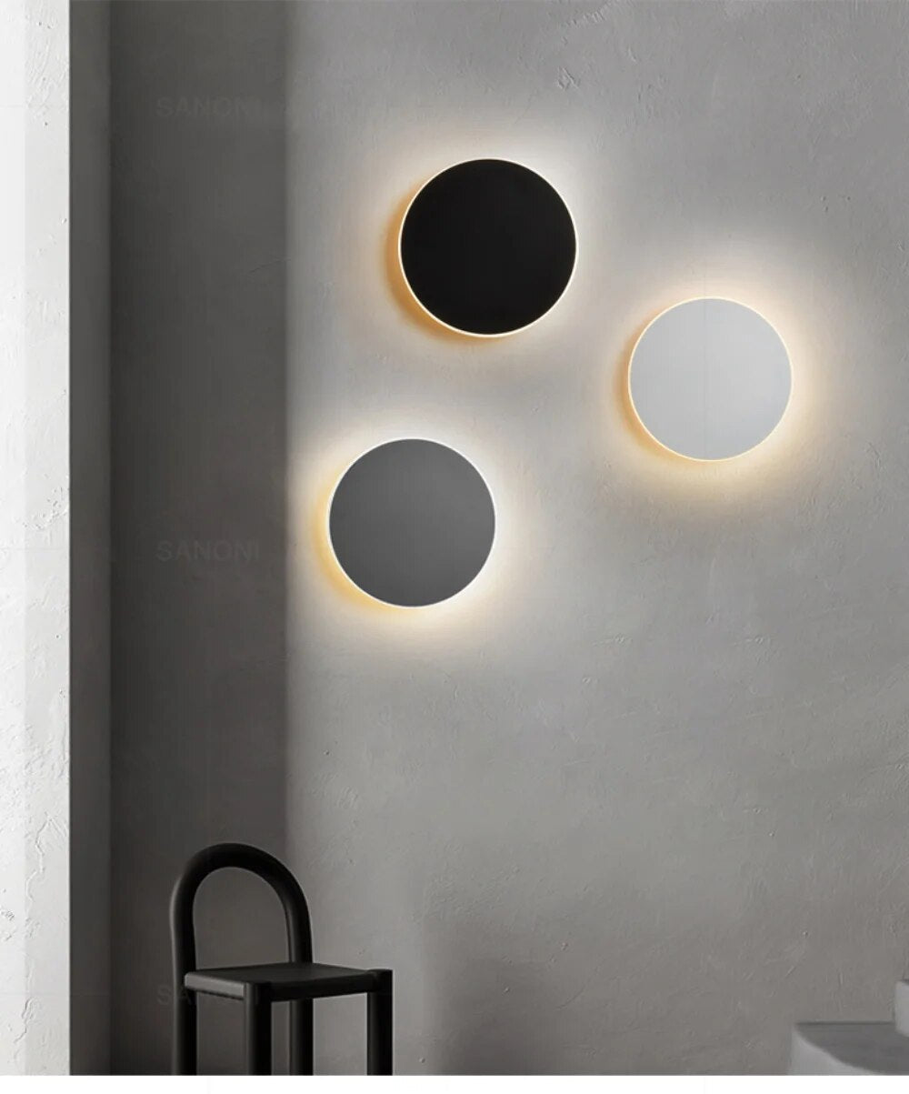 CircleBeam | LED Væglampe – Elegant belysning til enhver indretning