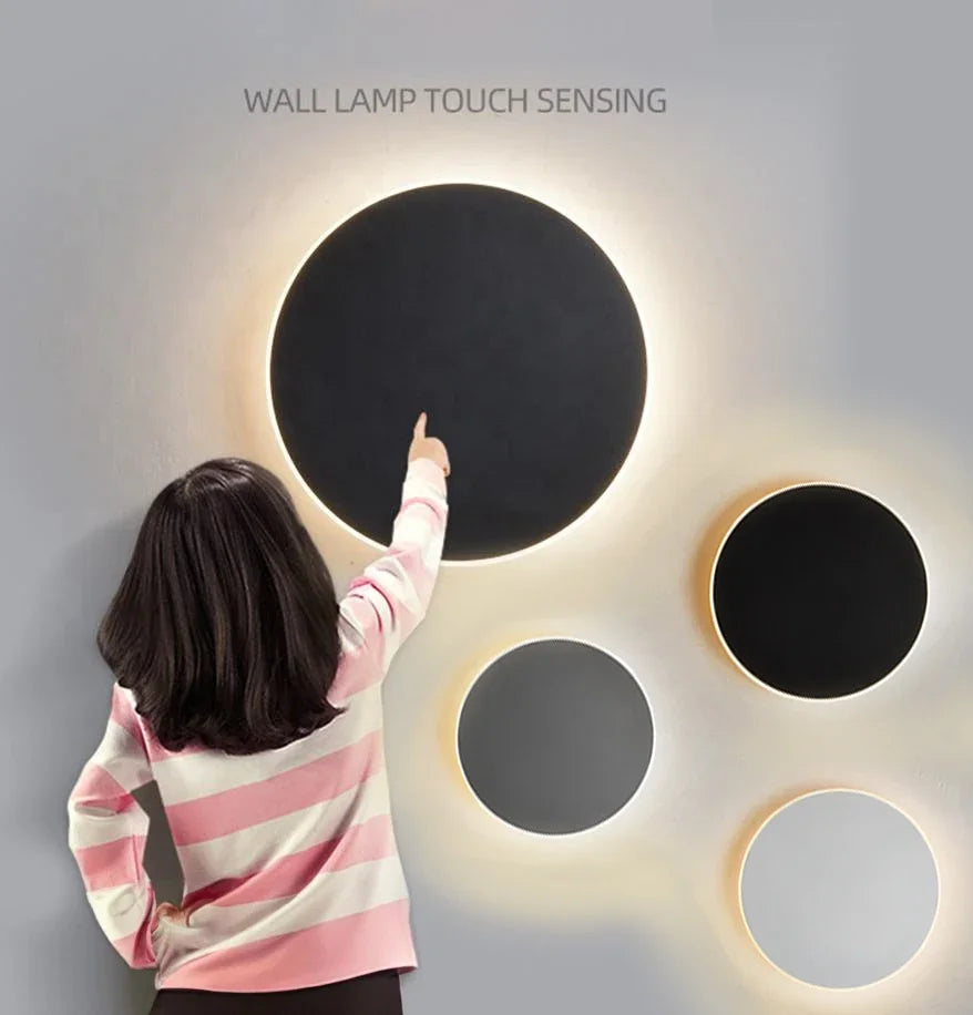 CircleBeam | LED Væglampe – Elegant belysning til enhver indretning