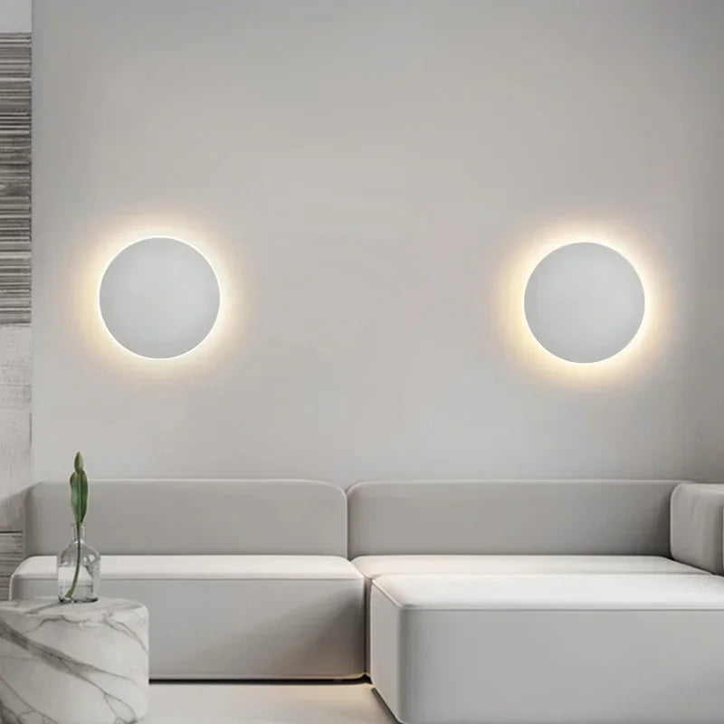 CircleBeam | LED Væglampe – Elegant belysning til enhver indretning