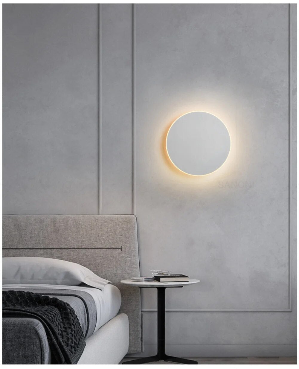 CircleBeam | LED Væglampe – Elegant belysning til enhver indretning