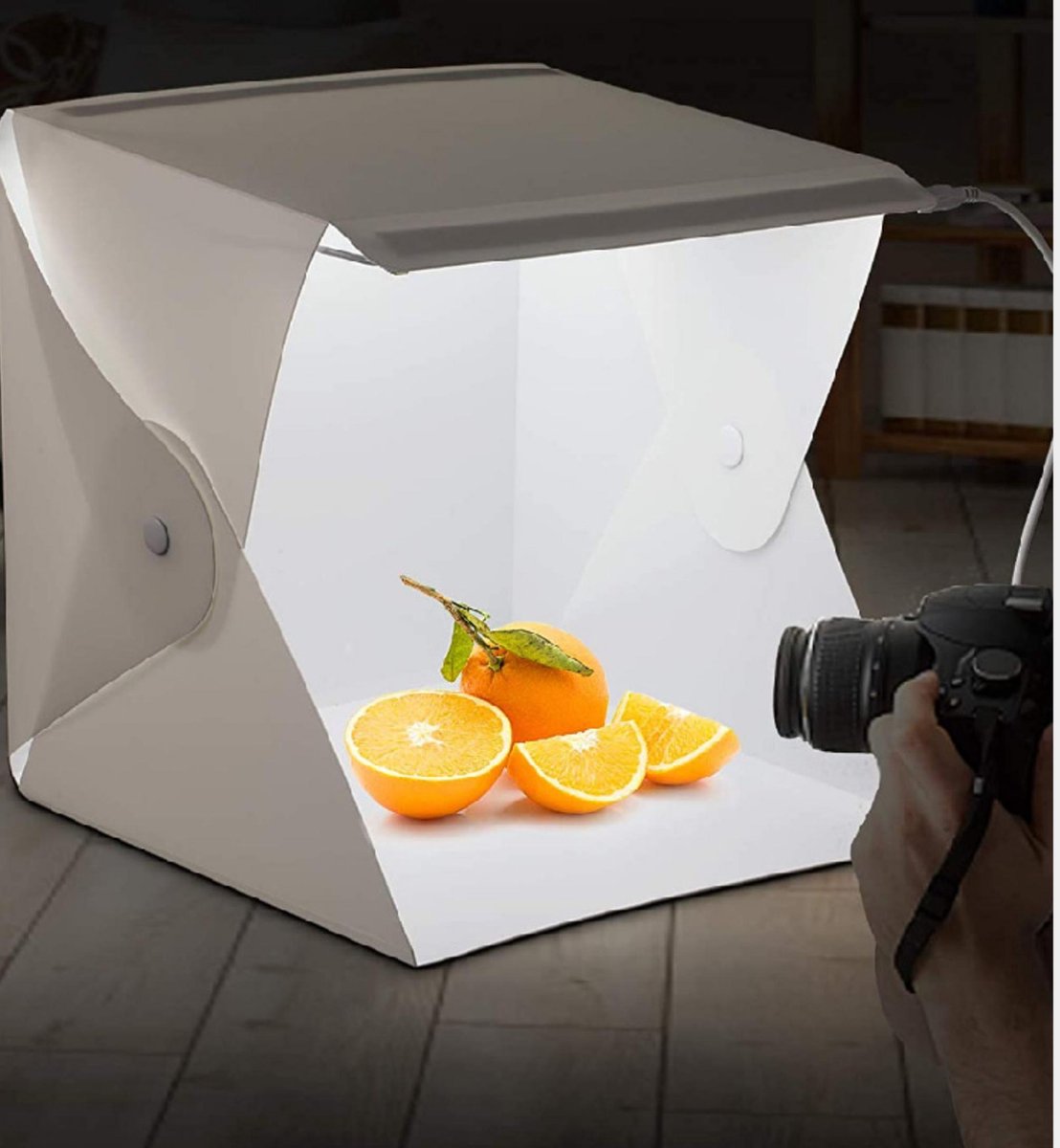 LightFrame | Fotoboks – Justerbart Lys for Perfekte Resultater